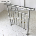 Handrail manufacturer in Foshan using  304 stainless steel material for stair railing